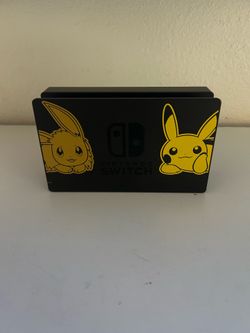 Pikachu and Eevee TV Dock