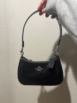 Black small coach bag
