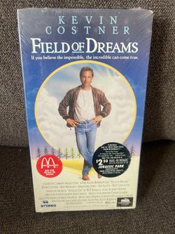 Field of Dreams VHS 1992 McDonalds Promo New Sealed Kevin Costner James E Jones