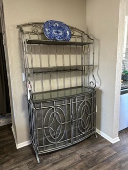 wrought iron wine rack