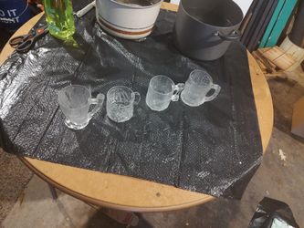 Flintstone McDonald glass Cups Set Of 4