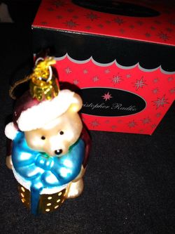 Radko Christmas ornament