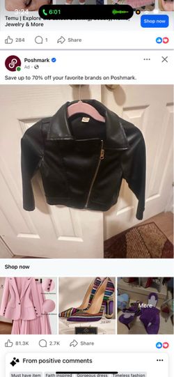 Kids black Coat Size  110 Elegant Fall Winter Coat - Like New