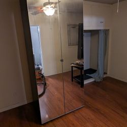 Ikea Wardrobe With Double Mirrors