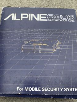 Alpine Electric Hood Lock