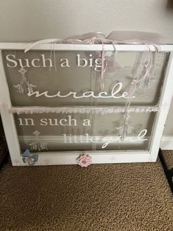 Window Frame Deco For Nursery