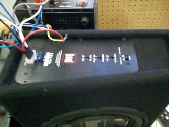Power 10 and built-in amp. Boom