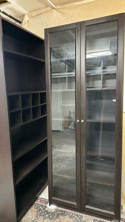 Set of 2 IKEA Billy bookcases