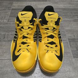 Nike Hyperdunk Low 2012 Yellow Vivid Sulfur Basketball Shoe Men's Size 12