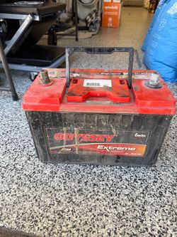 Odyssey extreme series group 31 agm deep cycle battery
