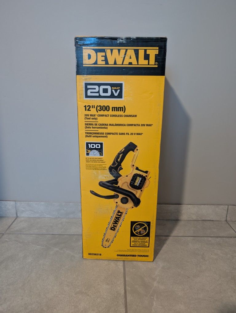Dewalt 20v 12" Chainsaw