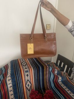 Patricia Nash Large Stylish Handbag-Brown