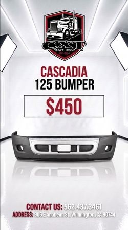 Cascadia 125 bumper  *NEW*