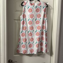 New White/ Pink Dress