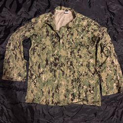 Military Surplus Woodland Digital Camo Shirt XLR