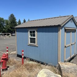 New 10x12 Utility Shed With Double Barn Doors! Ready For Delivery