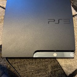 PlayStation 3 And Cables 