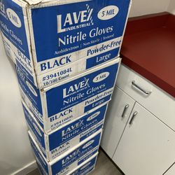 Powder-Free Nitrile Gloves - 5 Boxes