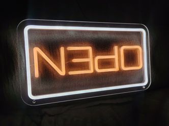 Neon sign