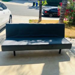 Dark Grey Futon Sofa