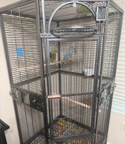 Large bird cage
