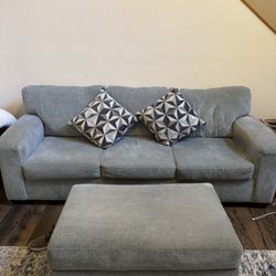 2 Blue Sofa Sets 