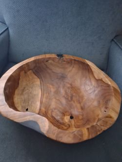 Handcrafted Wood Bowl