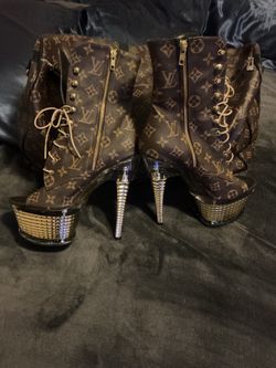 LV 6inch Stripper 👠 Heels