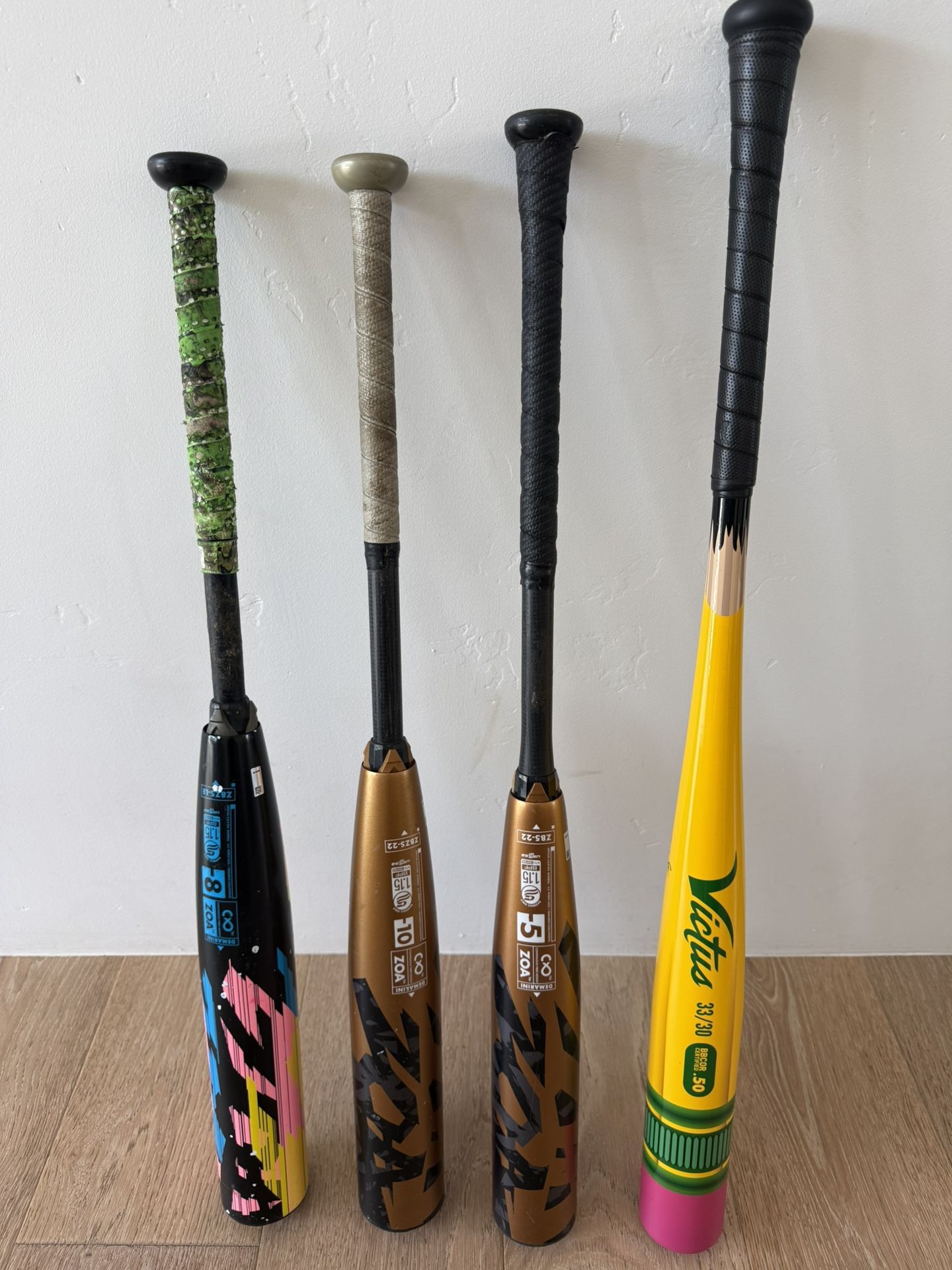 Victus & Demarini Bat Bundle Package