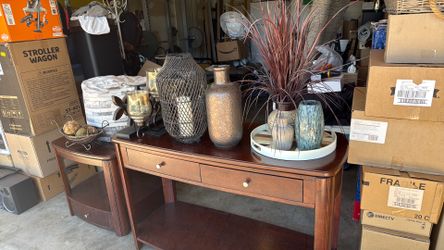 Sofa table & End table