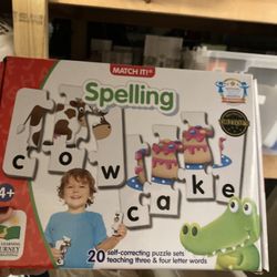 Toddler Spelling Puzzle 