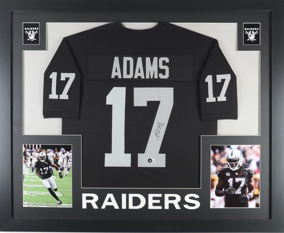 Custom Framed Signed Devante Adams Las Vegas Raiders Jersey for Sale in  Chowchilla, CA - OfferUp