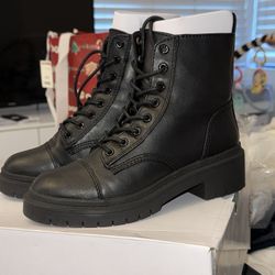BRAND NEW ALDO black combat boots