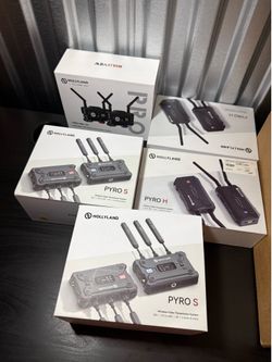 Collection of Hollyland Wireless Video Transmitters  - Minimal Use