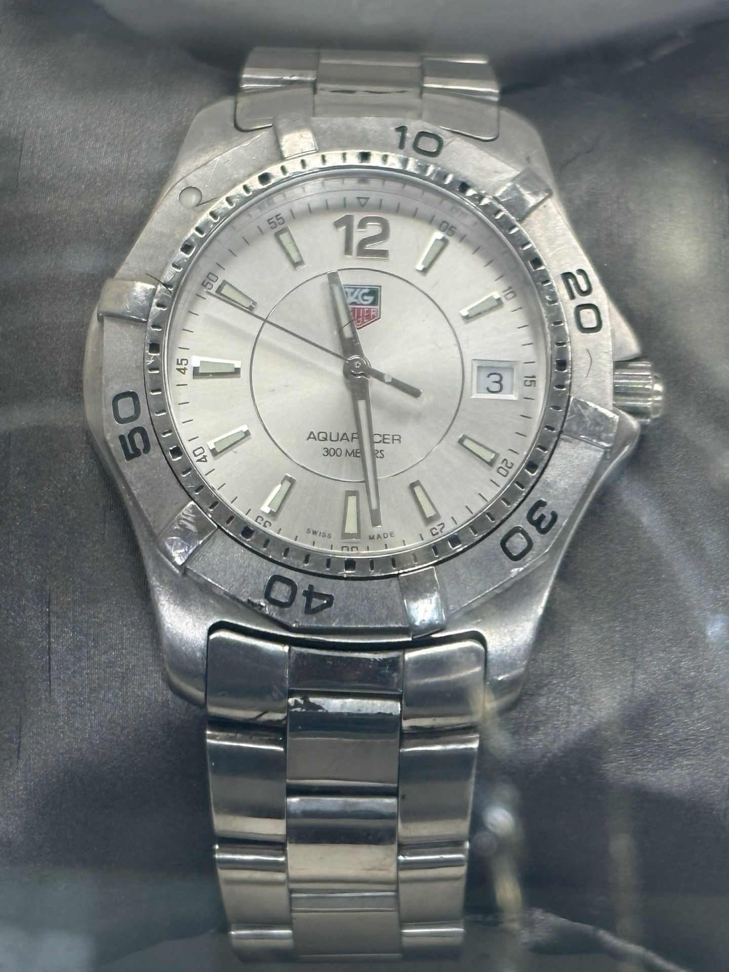 Tag Heuer Aquaracer Silver Dial Watch