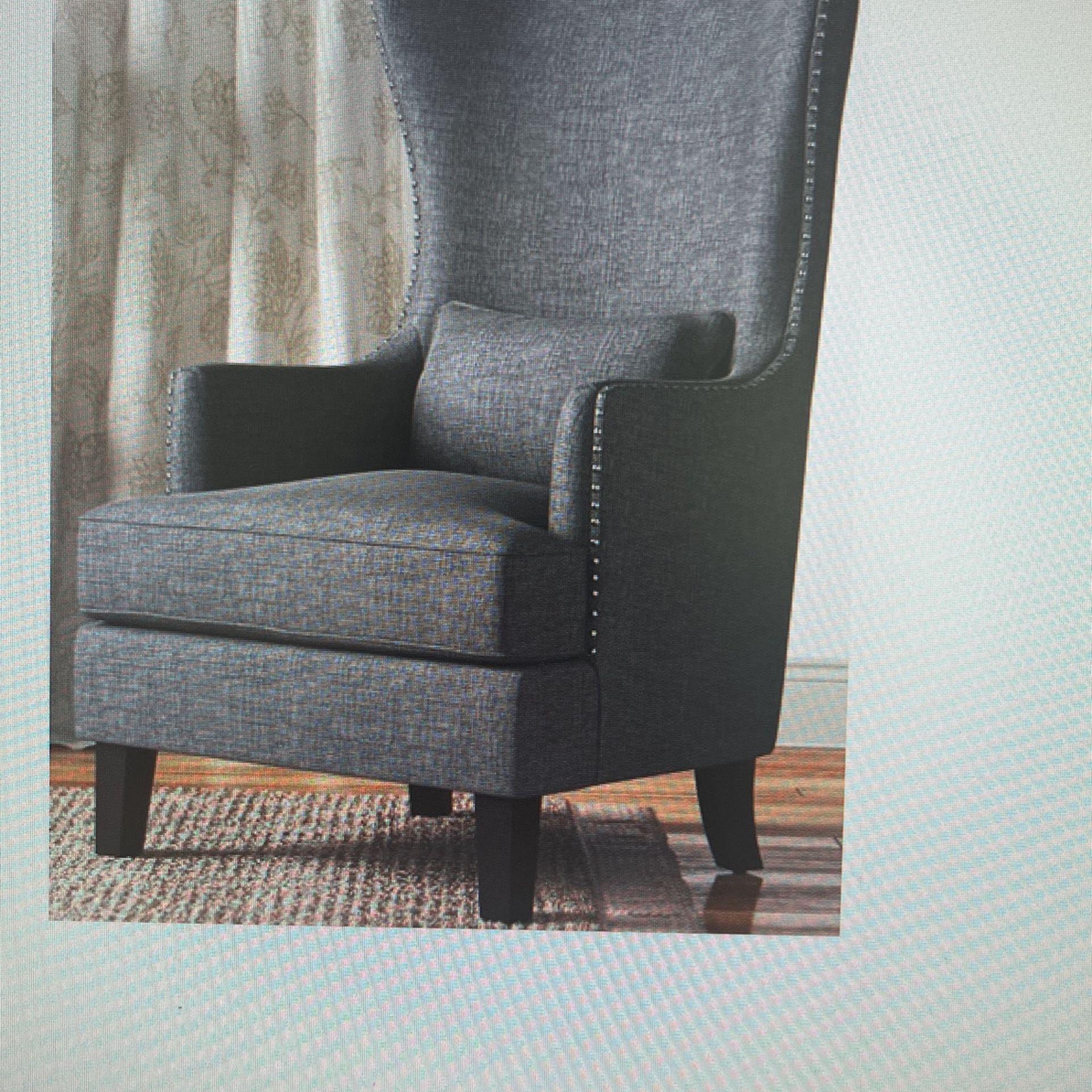 High Back Accent Chair