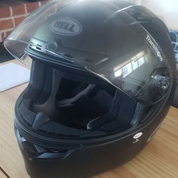 Bell QUALIFIER DLX BLACKOUT Matte Black UNISEX Helmet - SIZE 9
