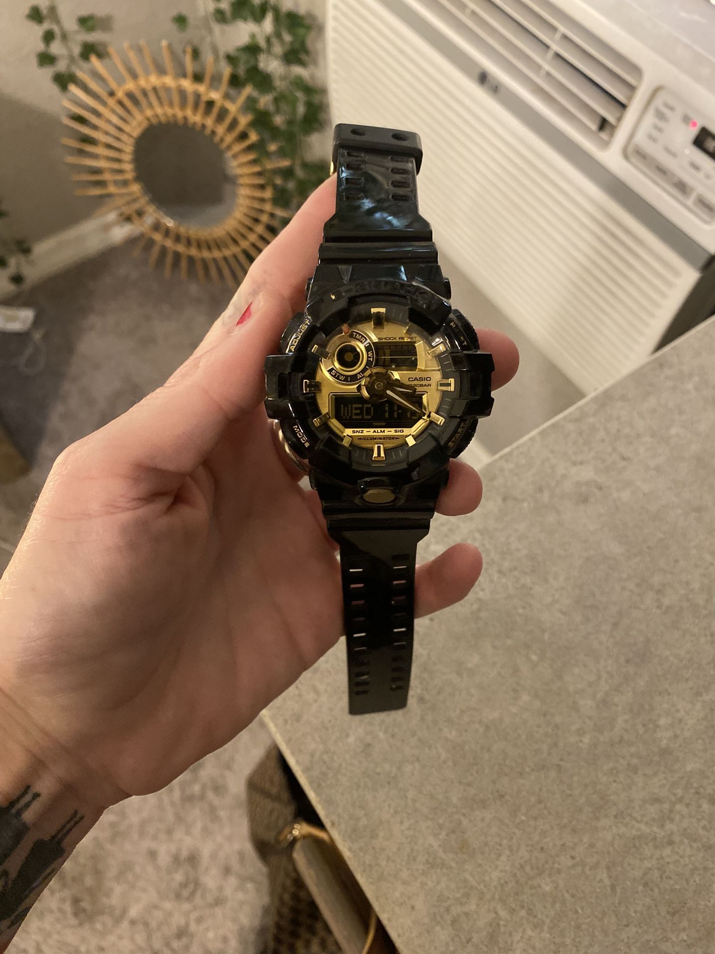 Watch + 2 Silver Necklace