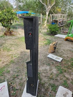 Cajon para bocinas. Tank para Pescados