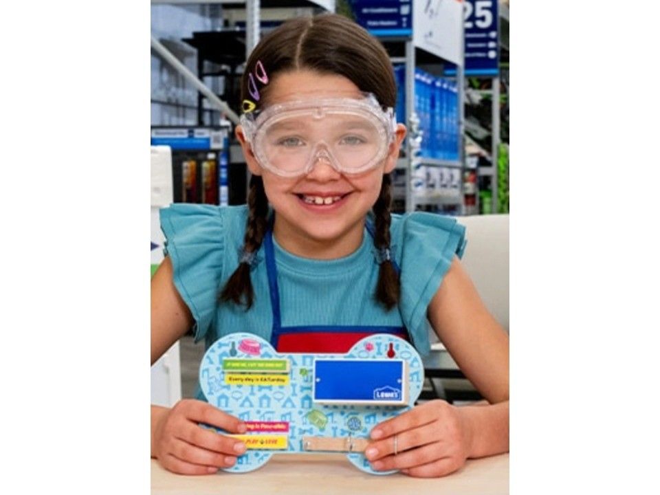 Lowes Pet Station Kids Workshop DIY with Patch August 2025