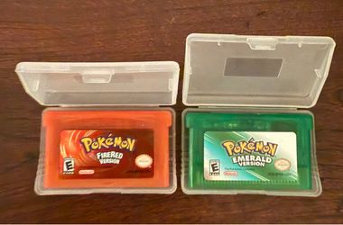 Reproduction Pokemon Fire red & Emerald GBA