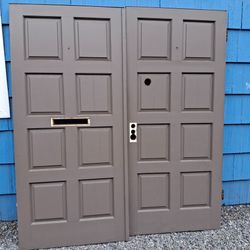 French  Doors 72x80 Wood