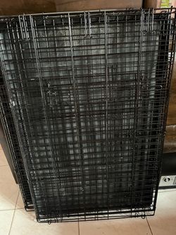 Pet Cage For Dogs/Cats (2 Large Cages)