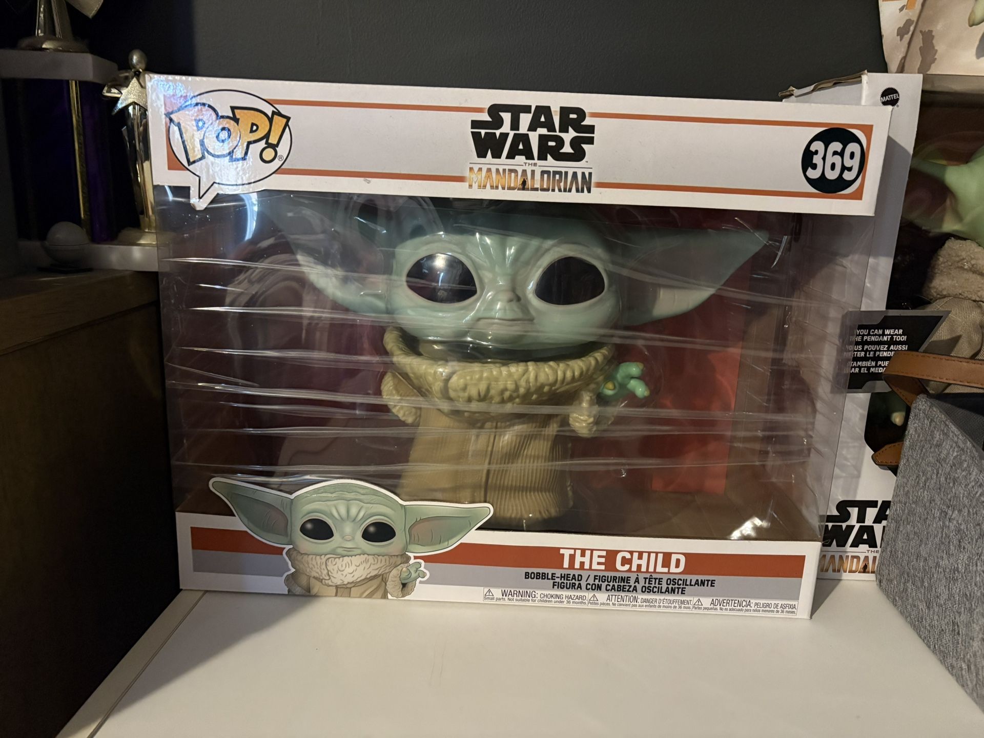 Big Baby Yoda Bobble Head