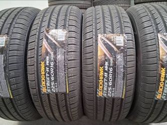 ( 4 TIRES ) 225/60R16 BLACKHAWK 