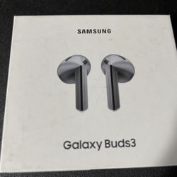 NEW Samsung Galaxy Buds3 True Wireless Bluetooth Earbuds -silver 