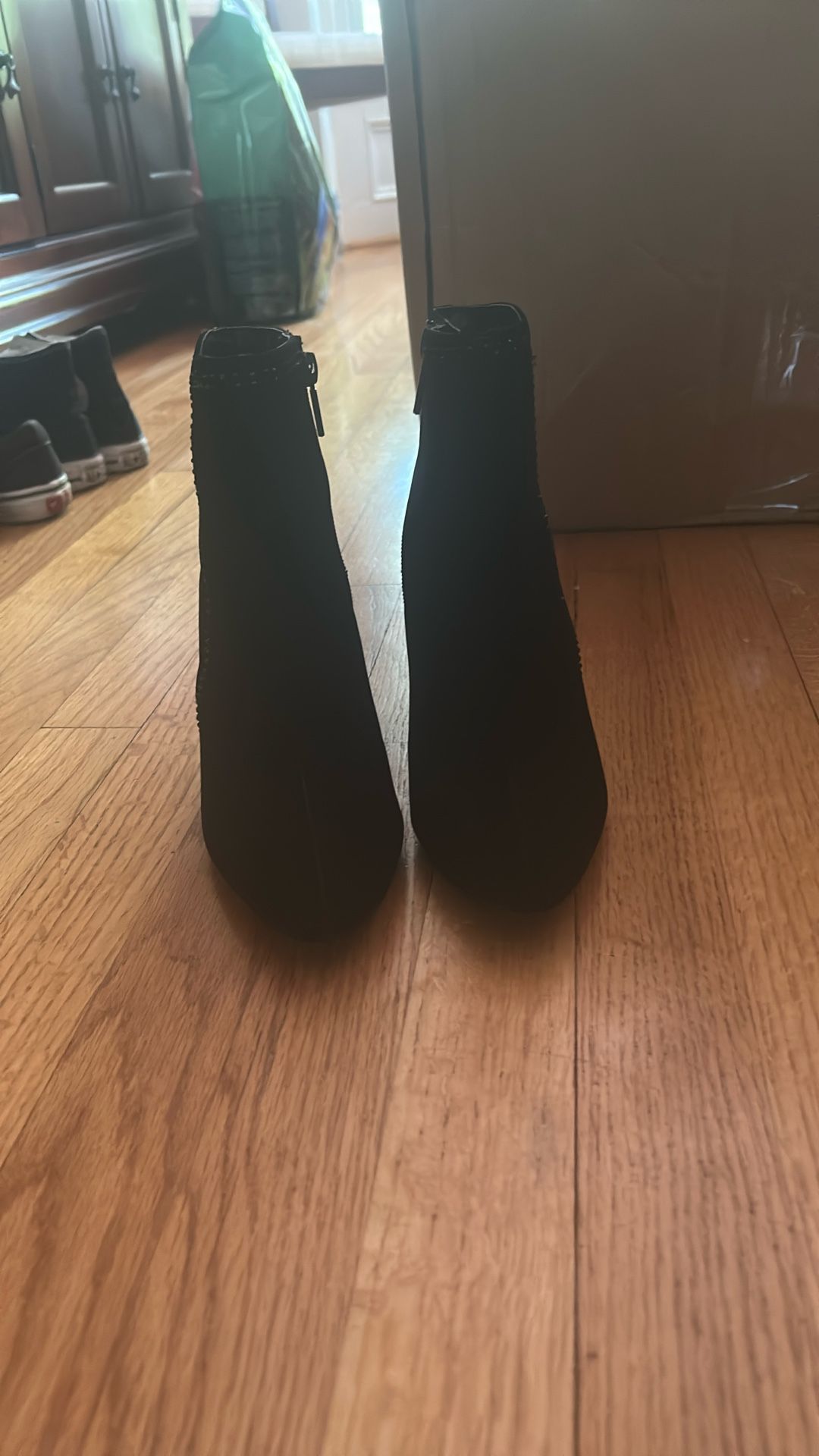 Fancy Black High Heels, Women’s 7.5