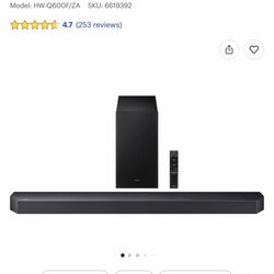 Samsung Q600 SOUNDBAR 