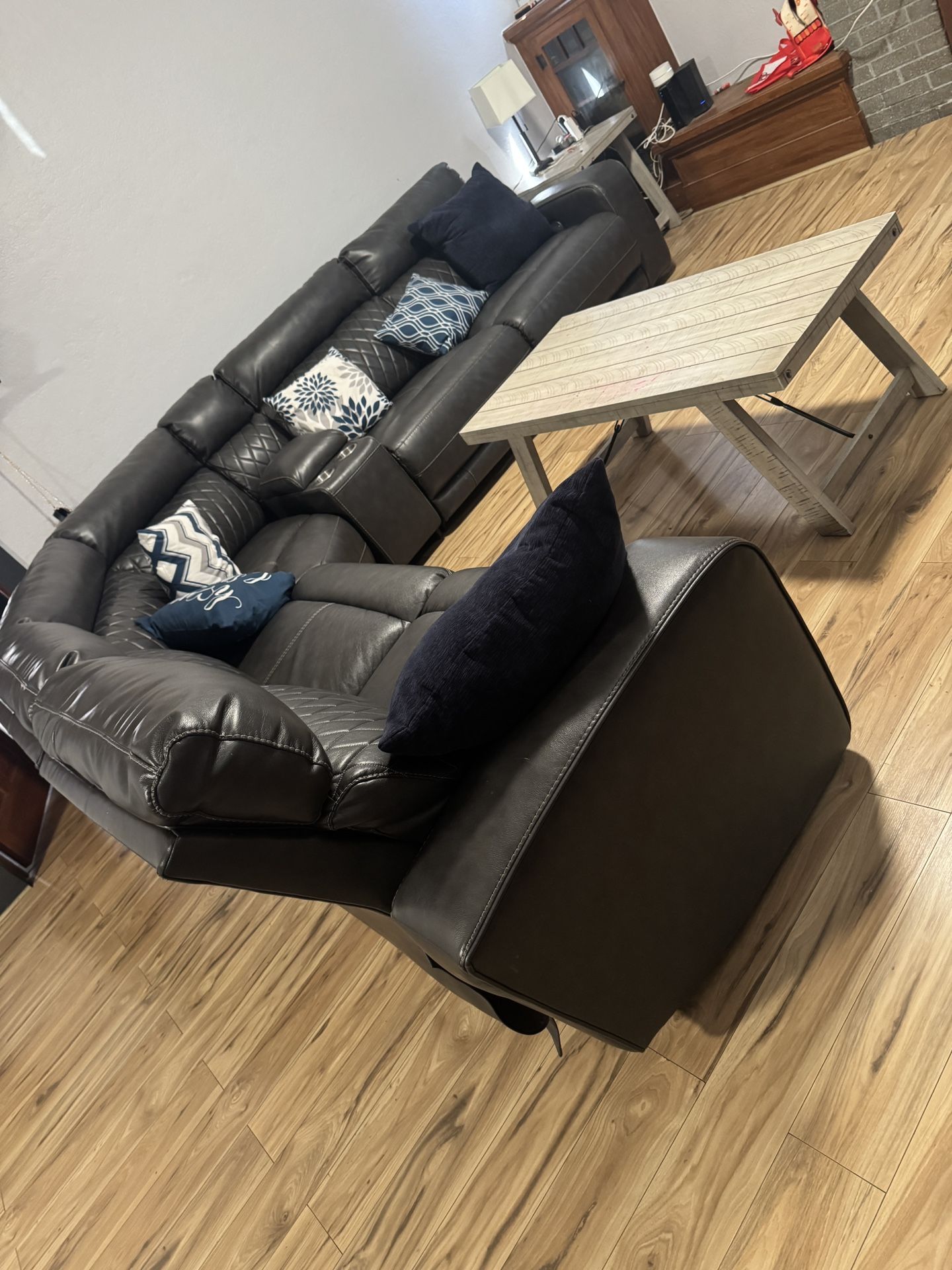 Leather Couch