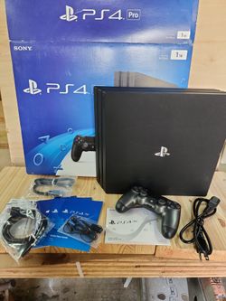 Sony PS4 Pro 1TB Jet Black Console